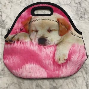 Cute Puppy Lunch Tote